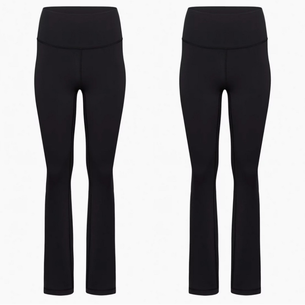 2 NEW Aritzia TNAbutter Atmosphere Bootcut Hi Rise Legging Size Medium Tall